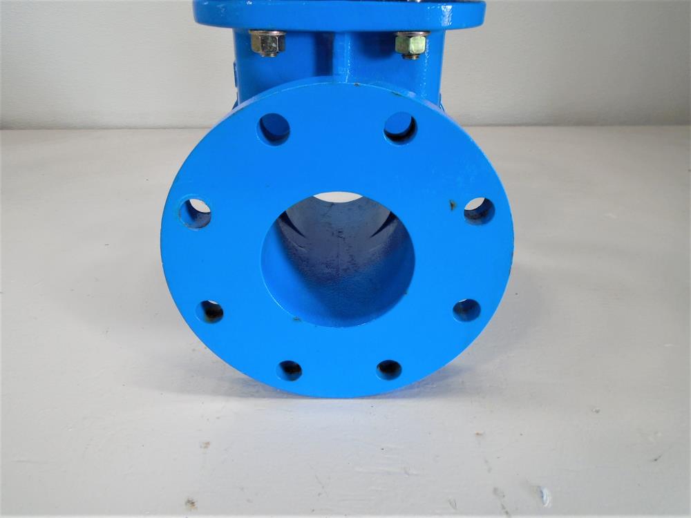 Watts 4" 200 CWP Resilient Wedge Gate Valve, Series 405, Cast Iron